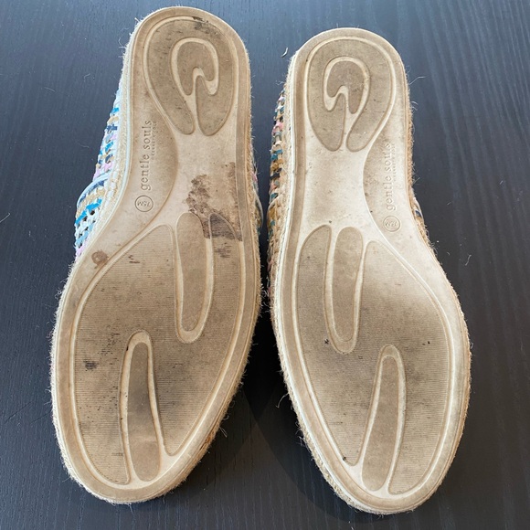 Gentle Souls Colorful Lizzy A-Line Espadrille Size 7.5 - Picture 5 of 8